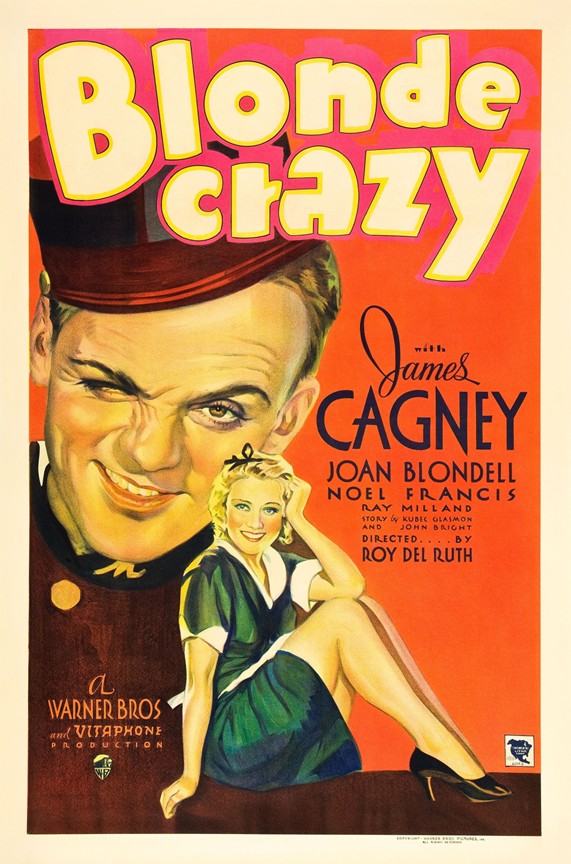 Blonde Crazy film poster